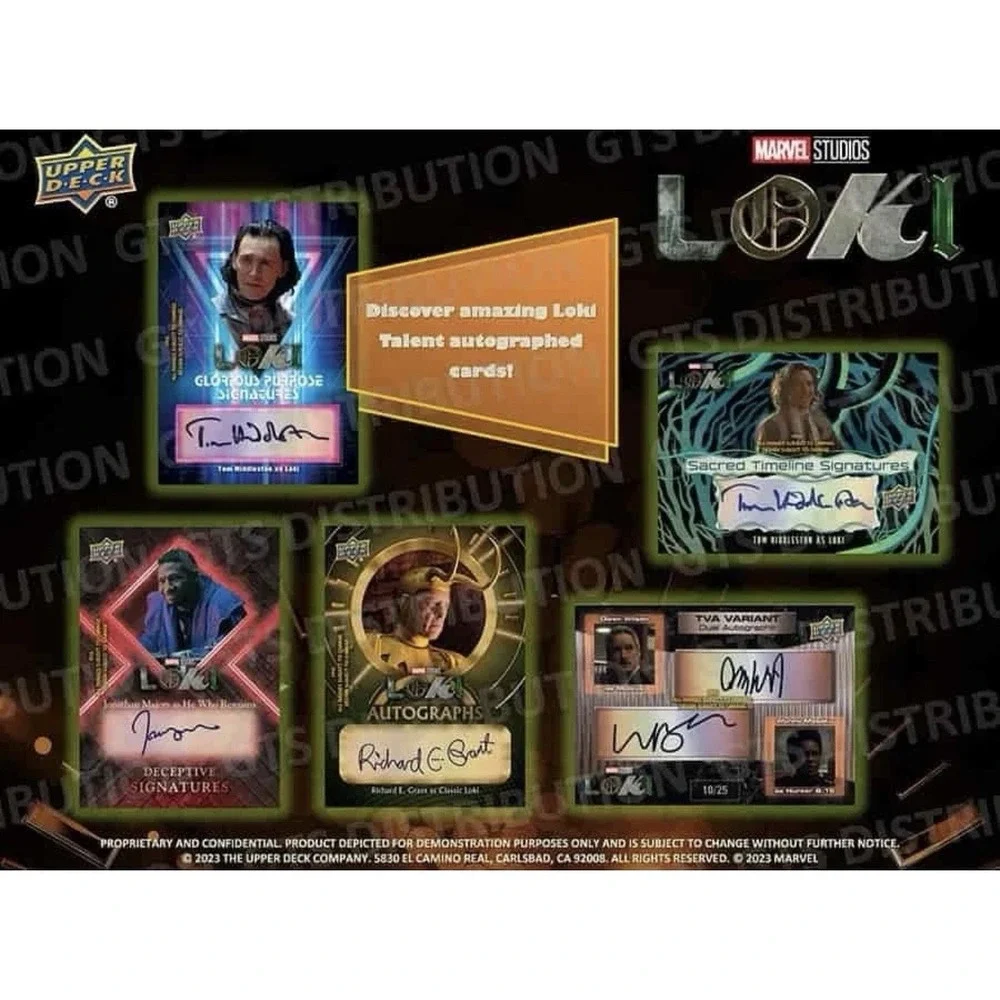 2023 Upper Deck Loki Marvel Studios Season 1 Hobby Box - Factory Sealed